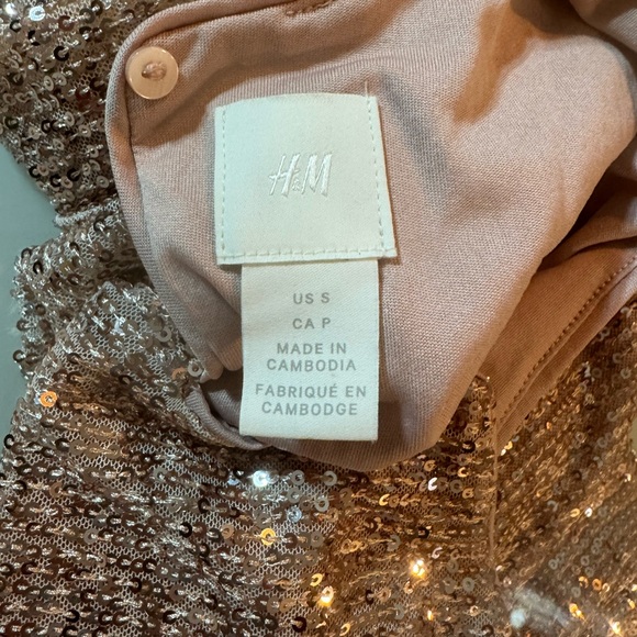 H&M glitter top - size S - Picture 6 of 8